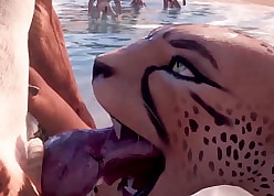 G Porn Cheetah Blowjob Compilation